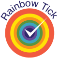 rainbow tick